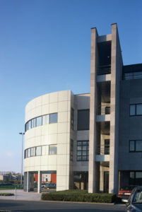Nieuwbouw kantoren en productiehal Innogenetics, Nazareth, laboproject en kantoorgebouw SVR-ARCHITECTS