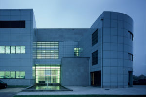 Nieuwbouw kantoren en productiehal Innogenetics, Nazareth, laboproject en kantoorgebouw SVR-ARCHITECTS