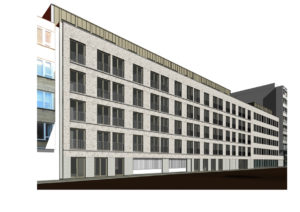Nieuwbouw residentieel complex Van Schoonbekestraat, project huisvesting SVR-ARCHITECTS