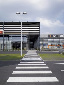 Nieuwbouw Retail park Brico Mediamarkt Wilrijk, Retail project SVR-ARCHITECTS
