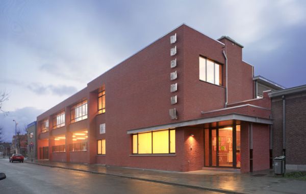 Nieuwbouw schoolcomplex Steynstraat Hoboken, andere projecten SVR-ARCHITECTS