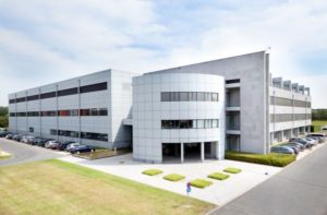 Nieuwbouw kantoren en productiehal Innogenetics, Nazareth, laboproject en kantoorgebouw SVR-ARCHITECTS