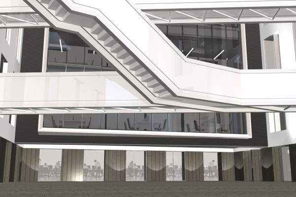 Ontwerp en aanbesteding renovatie kantoren BNP Paribas Fortis (fase2), kantoorgebouw SVR-ARCHITECTS