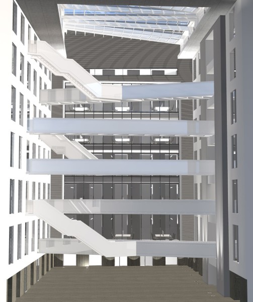 Ontwerp en aanbesteding renovatie kantoren BNP Paribas Fortis (fase2), kantoorgebouw SVR-ARCHITECTS