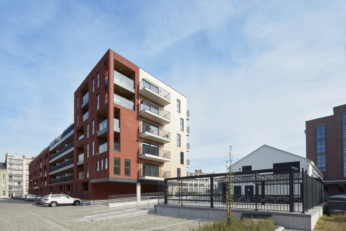 Residentiële nieuwbouw huisvesting Stephenson, Mechelen
