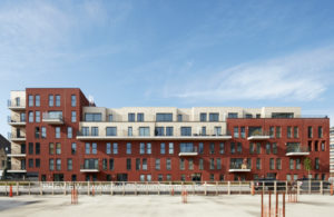 Nieuwbouw residentieel complex Stephenson Mechelen, project huisvesting SVR-ARCHITECTS
