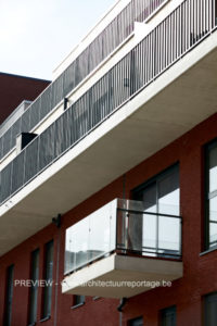 Nieuwbouw residentieel complex Stephenson Mechelen, project huisvesting SVR-ARCHITECTS