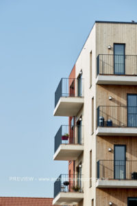 Nieuwbouw residentieel complex Stephenson Mechelen, project huisvesting SVR-ARCHITECTS