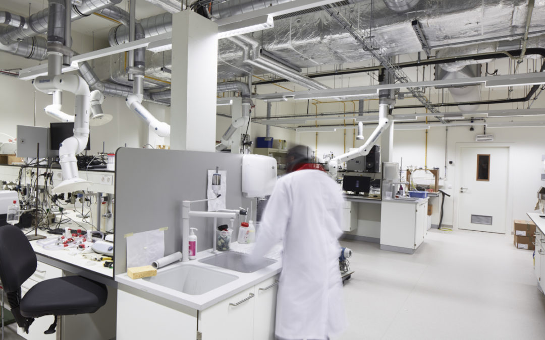 Nieuwbouw Chem & Tech lab KUL, laboproject SVR-ARCHITECTS