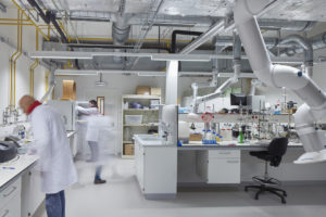 Nieuwbouw Chem & Tech lab KUL, laboproject SVR-ARCHITECTS
