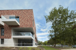 Nieuwbouw WZC, nursing flats en polykliniek Hof Ter Schelde, project gezondheidszorg SVR-ARCHITECTS