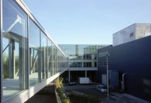 Renovatie omroepgebouw VRT Brussel, project ontspanning en kantorenproject SVR-ARCHITECTS