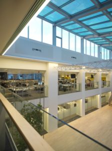 Renovatie omroepgebouw VRT Brussel, project ontspanning en kantorenproject SVR-ARCHITECTS