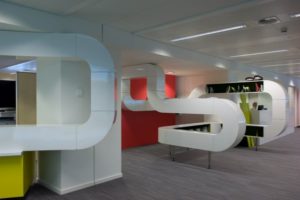 Renovatie omroepgebouw VRT Brussel, project ontspanning en kantorenproject SVR-ARCHITECTS