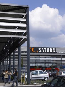 Nieuwbouw Retail park Brico Mediamarkt Wilrijk, Retail project SVR-ARCHITECTS