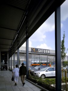 Nieuwbouw Retail park Brico Mediamarkt Wilrijk, Retail project SVR-ARCHITECTS