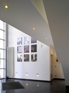 Nieuwbouw uitbreiding kantoren, opslag, labo Bru Textiles, Kontich, laboproject en kantoorgebouw en industriegebouw SVR-ARCHITECTS