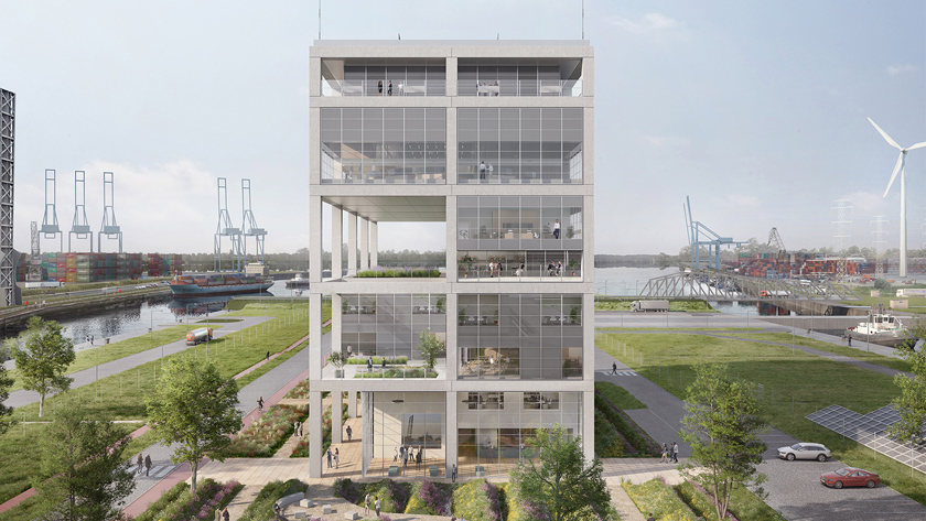 Laureaat wedstrijd nieuw havencoördinatiecentrum Antwerpen (ACC)