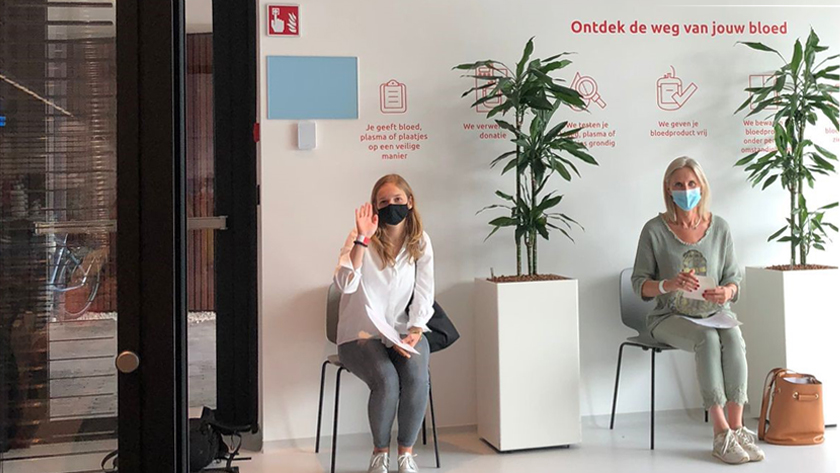 Bloedserieus doneren met de collega\\\'s | UZA Edegem 