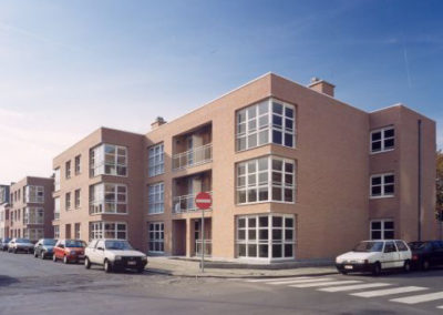 WOONHAVEN ANTWERPEN CVBAAppartementen sociale huisvesting Bosschaertstraat, Hendriklei, A. De Cockstraat, Van Craesbeeckstraat