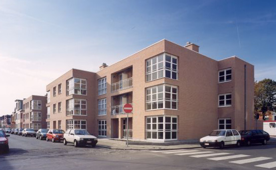 WOONHAVEN ANTWERPEN CVBA<br><span style='color:#31495a;font-size:12px;'>Appartementen sociale huisvesting Bosschaertstraat, Hendriklei, A. De Cockstraat, Van Craesbeeckstraat </span>