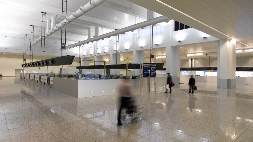 Check-in hal luchthaven | Brussel