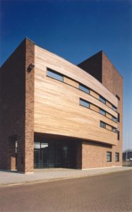Renovatie kantoren Campina brouwerij tot gemeentehuis Dessel, kantoorgebouw SVR-ARCHITECTS