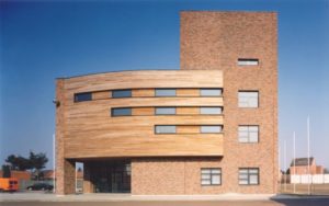 Renovatie kantoren Campina brouwerij tot gemeentehuis Dessel, kantoorgebouw SVR-ARCHITECTS