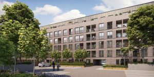 Residentiële appartementen Cores in de Van Schoonbekestraat in Antwerpen