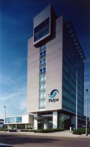 Nieuwbouw hoofdkantoor Pidpa, Antwerpen, kantoorgebouw SVR-ARCHITECTS