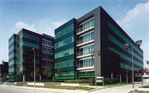 Nieuwbouw kantorenpark Rubens, Antwerpen, kantoorgebouw SVR-ARCHITECTS