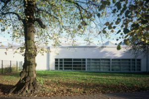Nieuwbouw drukkerij St.-Luc, Nazareth, industriegebouw SVR-ARCHITECTS