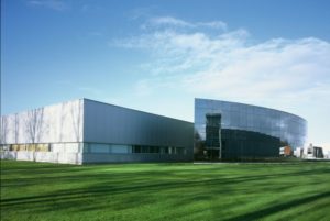 Nieuwbouw drukkerij St.-Luc, Nazareth, industriegebouw SVR-ARCHITECTS