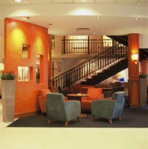Nieuwbouw en interieur Express by Holiday-Inn (Global Hotel), Antwerpen, project huisvesting SVR-ARCHITECTS