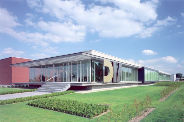Nieuwbouw drukkerij Verstraete Maldegem, industriegebouw SVR-ARCHITECTS