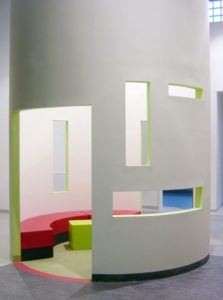 Nieuwbouw uitbreiding kinderpsychiatrie Universitair Ziekenhuis Brussel, project gezondheidszorg SVR-ARCHITECTS