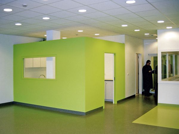 Nieuwbouw uitbreiding kinderpsychiatrie Universitair Ziekenhuis Brussel, project gezondheidszorg SVR-ARCHITECTS