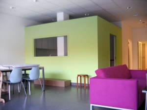 Nieuwbouw uitbreiding kinderpsychiatrie Universitair Ziekenhuis Brussel, project gezondheidszorg SVR-ARCHITECTS