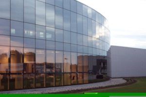 Nieuwbouw drukkerij St.-Luc, Nazareth, industriegebouw SVR-ARCHITECTS