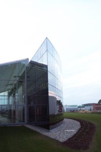 Nieuwbouw drukkerij St.-Luc, Nazareth, industriegebouw SVR-ARCHITECTS