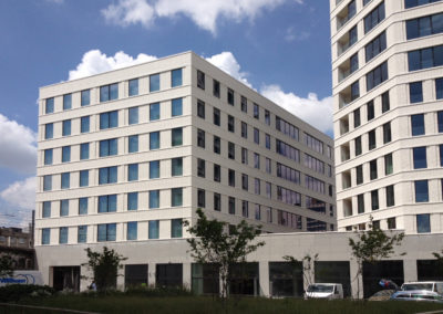 KIEVIT FASE IIBKantoren, residentiële huisvesting, retail, ondergrondse parkeergarage.