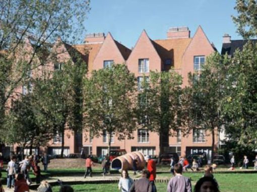 WOONHAVEN ANTWERPEN CVBA<br><span style='color:#31495a;font-size:12px;'>Appartementen sociale huisvesting Scheldestraat, Waalse Kaai, Timmerwerfstraat </span>