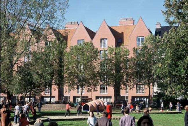 Nieuwbouw appartementen sociale huisvesting Oud Kiel, Antwerpen, project huisvesting SVR-ARCHITECTS