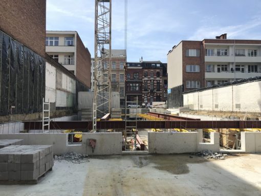 CORES CRELAN<br><span style='color:#31495a;font-size:12px;'>Residentiële huisvesting Harmoniestraat (blok F&G) </span>
