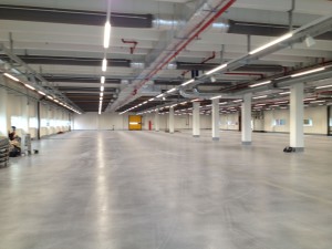 Nieuwbouw uitbreiding productiehal drukkerij Verstraete Maldegem, industriegebouw SVR-ARCHITECTS