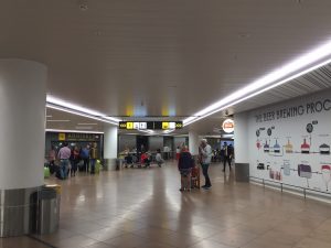 Aankomst BAC