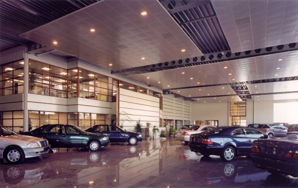 Mercedes-Benz Jacobs, Business premises, offices, interior
