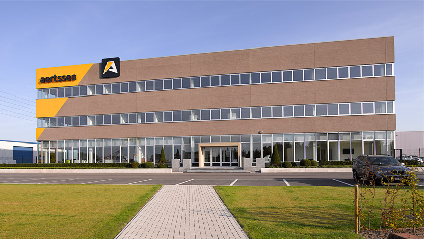 Nieuwe hoofdzetel voor Aertssen.