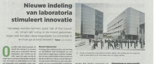 Nieuwe indeling van-laboratoria stimuleert innovatie