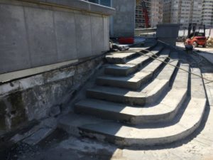 Renovatie sokkel, nieuwbouw trap Westgevel Casino Kursaal Oostende, project ontspanning SVR-ARCHITECTS